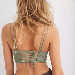 Aerie lace corset bralette